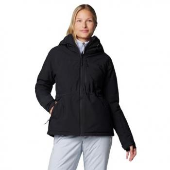 Columbia Women's Powdered Peak Insulated Waterproof Ski Jacket - Black Size L