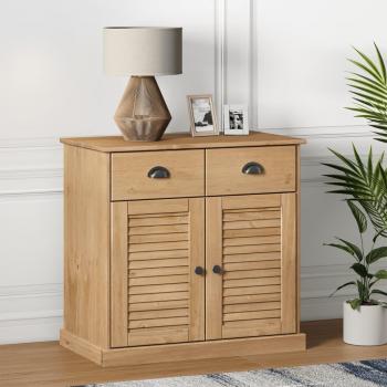 Armario con cajones VIGO 78x40x75cm madera maciza de pino