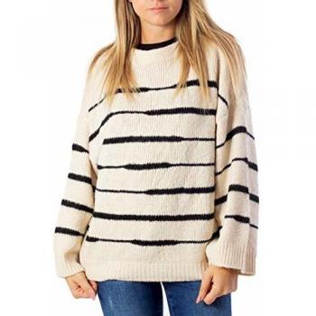 Vila Clothes Suéter Mujer Small Beige