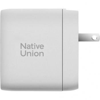 Cargador Rápido de Pared GaN PD 67W Blanco - Multidispositivo (2x USB-C, 1x USB)