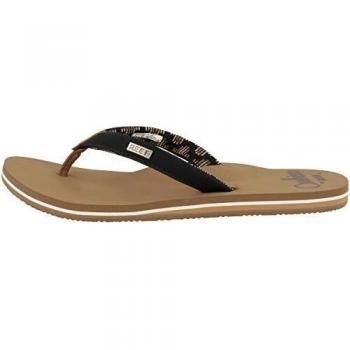 Reef - Chanclas de dedo de mujer Cushion Sands Negro (41)