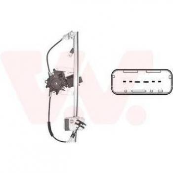 Elevalunas eléctrico VAN WEZEL 4366262, compatible con vehículos específicos, incluye motor y mecanismo de elevación, fácil instalación, fabricado con materiales de alta calidad para mayor durabilidad