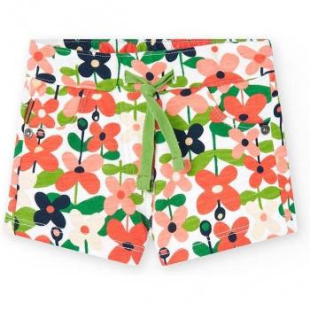 Short felpa denim niña Boboli 228080 MULTICOLOR