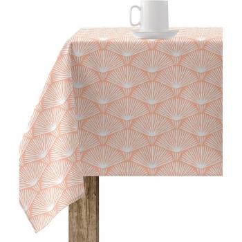 MUARÉ Mantel antimanchas de algodón orgánico resinado, fabricación española