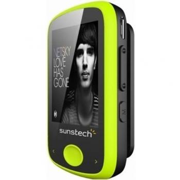 Sunstech Ibiza - Reproductor MP4 con 4 GB de 1.8, lector SD y radio, verde