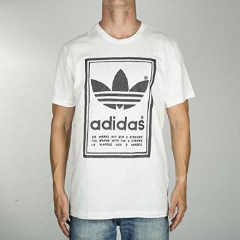 adidas Japan Archive Camiseta, Hombre, Blanco, XL
