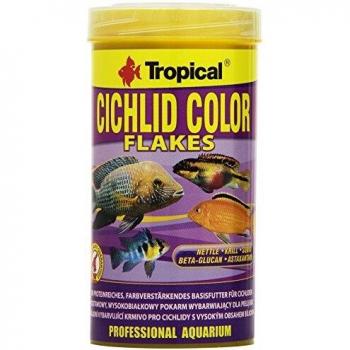 Tropical cichlid color comida para acuariofilia color aleatorio 250mlzjuego de 4