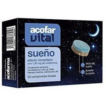AcofarVital Sueño 30 Comprimidos Bicapa