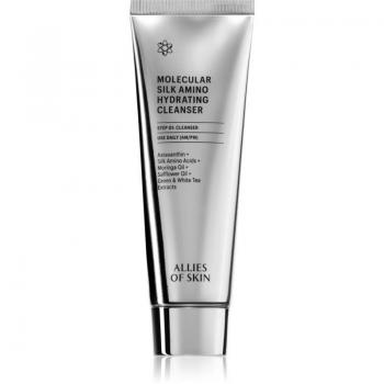 Molecular Silk Amino Hydrating Cleanser - Moisturizing Cleansing Gel with Amino Acids 0.85oz