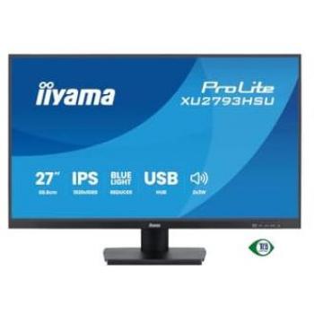 Monitor iiyama ProLite XU2793HSU-B7 27 LED IPS Full HD 1920x1080 100Hz 1ms HDMI DP USB Altavoces Negro