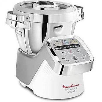 Moulinex Companion XL HF807E10 Robot de Cocina Multifunción 1550W Gris 3L