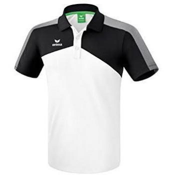Erima Premium One 2.0 Men's Polo Shirt - White - Large