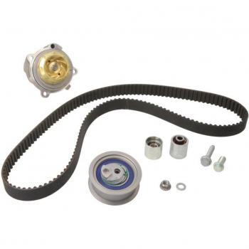 HEPU PK05721 Bomba de Agua + Kit de Distribución para Volkswagen Golf 5, Passat B6 Berlina, Touran I y Audi A3 Sportback, Hatchback, A4 Berlina