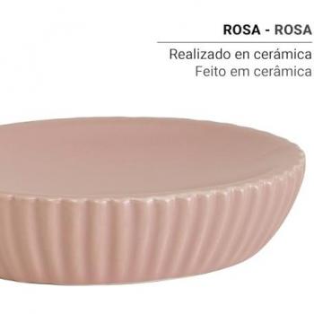 Jabonera Rosa para Encimera Marika de Gedy