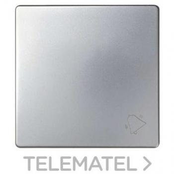 Tecla Simon 82 para pulsador campana aluminio mate grabado 310162032