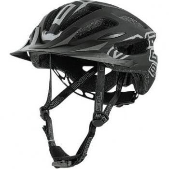 O'NEAL | Casco para Bicicleta de montaña | Enduro All-Mountain | Sistema de ventilación eficiente, Sistema de Ajuste de Talla, Aprobado por la EN1078 | Casco Q RL | Adultos | Negro | Talla XS/S/M