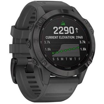 Reloj Inteligente Garmin Fenix 6 Pro Solar Negro-Gris 010-02410-11