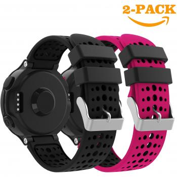 YaYuu Garmin Forerunner 235 Correa de Reloj, Banda de Reemplazo Silicona Suave Sports Pulsera para Forerunner 235/220/230/620/630/735XT Smart Watch