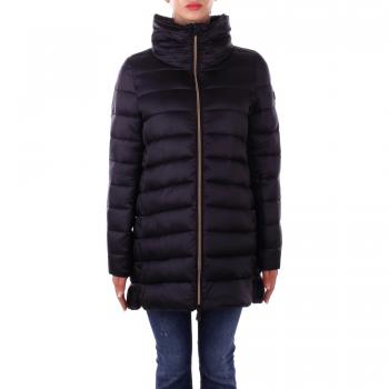 Save The Duck Women's Black Lydia Parka Coat - Size S, Casual Nylon Outerwear