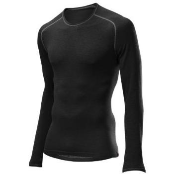Loeffler Transtex Warm Long Sleeve Base Layer Shirt Black Size 58