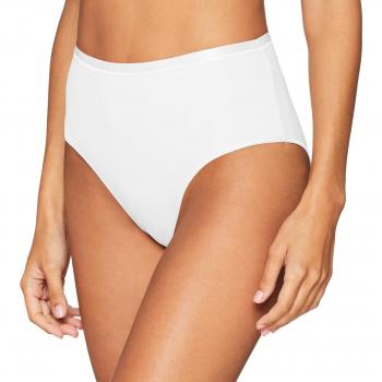 Hanro Cotton Sensation Maxi Slip, Braga Alta para Mujer, Blanco