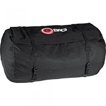 QBag Bolsa trasera Bolsa para motos Rollo de equipaje Rodillo impermeable de motocicleta impermeable 03, Rollo de equipaje de motocicleta, Bolsa de motocicleta impermeable, robusto, 60 litros de espacio de almacenamiento, negro