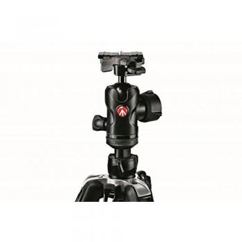 Manfrotto 494 Centro de Aluminio Cabezal de rótula con 200pl-pro Placa de liberación rápida, Altura de 3,9 cm, 17,6 Libras Capacidad