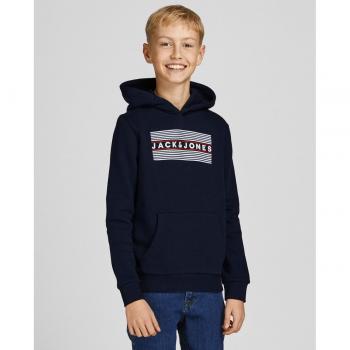 Sudadera con capucha para niño JACK&JONES 12152841 JJECORP LOGO SWEAT HOOD NOOS JNR