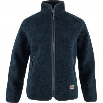 Fjallraven Vardag Pile Fleece Jacket - Women's, Large, Navy, F84789-560-L
