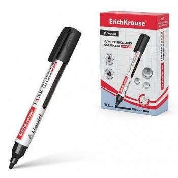 ErichKrause - Marcador para pizarra blanca con tinta líquida Liquid LW-600 - Color negro