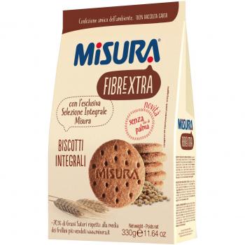 Galletas integrales Misura Fibrextra 330g