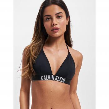 Top de Bikini Triángulo Intense Power Negro para Mujer - Sostenible, Nylon Reciclado, Talla L