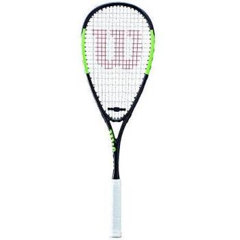 Wilson Blade Raqueta de Squash Peso en la empuñadura, Unisex, Negro/Verde, Talla Única
