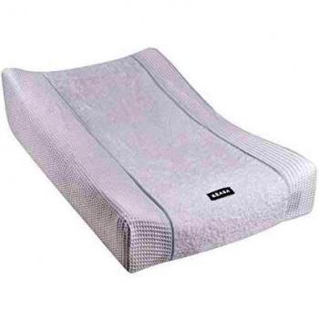 Béaba Funda para Colchón Cambiador Sofalange, 100% Algodón Ecológico, Tejido de Rizo, Absorvente, Tejidos Certificados Oekotex, Lavable a Máquina, Made in France, Blanco