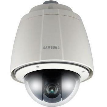 SS174 - Samsung snp-3371th 4 CIF 37 x Zoom día y noche WDR PTZ Tracker Dome CCTV cámara de red PoE