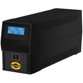Orvaldi ID850IEC Sistema de Alimentación Ininterrumpida (UPS) Línea Interactiva 0,8 kVA 480 W
