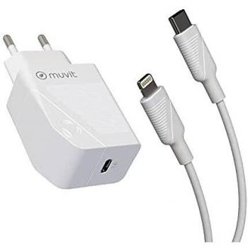 MUVIT - Cable USB con Cable USB C