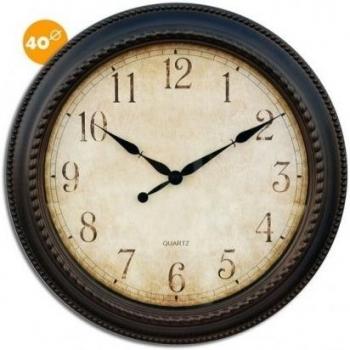 Inalsa Reloj, marrón, 40.00x40.00x4.30 cm