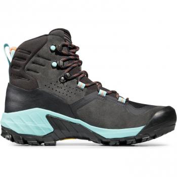 Mammut Botas de montaña de mujer SAPUEN HIGH Gore-Tex Mammut, características: impermeables gracias a la tecnología Gore-Tex, suela Vibram para un agarre óptimo en terrenos difíciles, diseño alto que proporciona soporte al