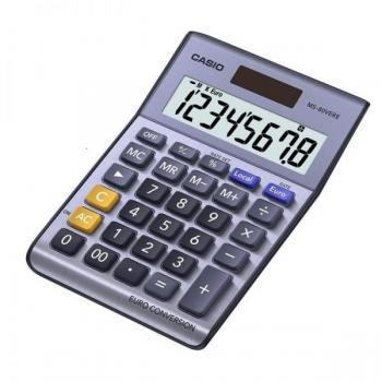 Casio MS-80VERII Calculadora de Sobremesa 8 Dígitos Solar/Pilas Azul