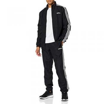 adidas MTS 3S WV C Chándal, Hombre, Black/Black, XS