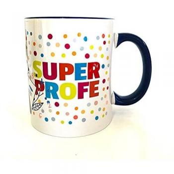 Taza super profesor Chico regalo maestro