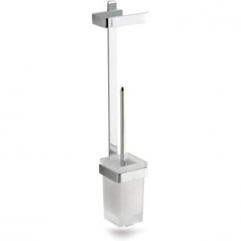 BELTRAN 21252 MILAN Escobillero Portarrollos Pared Cromo Adhesivo