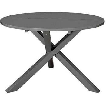 SengentoStyle Eettafel 120x75 cm MDF grijs