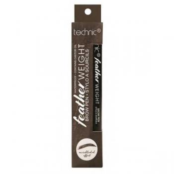 Lápiz para cejas Feather Weight Dark Brown - Technic Cosmetics