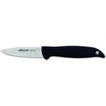 Arcos Serie Menorca, Cuchillo Mondador, Hoja de 75 mm, Mango Color Negro