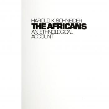 The Africans: An Ethnological Account