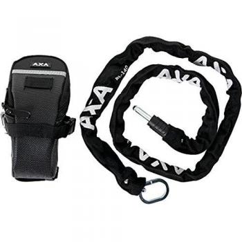 AXA Basta Defender RLC 140 cadena Lock 1400 x 5,5 x 5,5 mm plus bolsa, negro