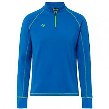 Izas ISAR Camiseta De Manga Larga, Hombre, Azul Royal/Verde Claro, S