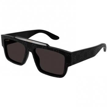 Gucci Black Sunglasses for Women, Size: 56 MM and Gucci Stylish Black/Grey Sunglasses for Men, Size: 56 MM